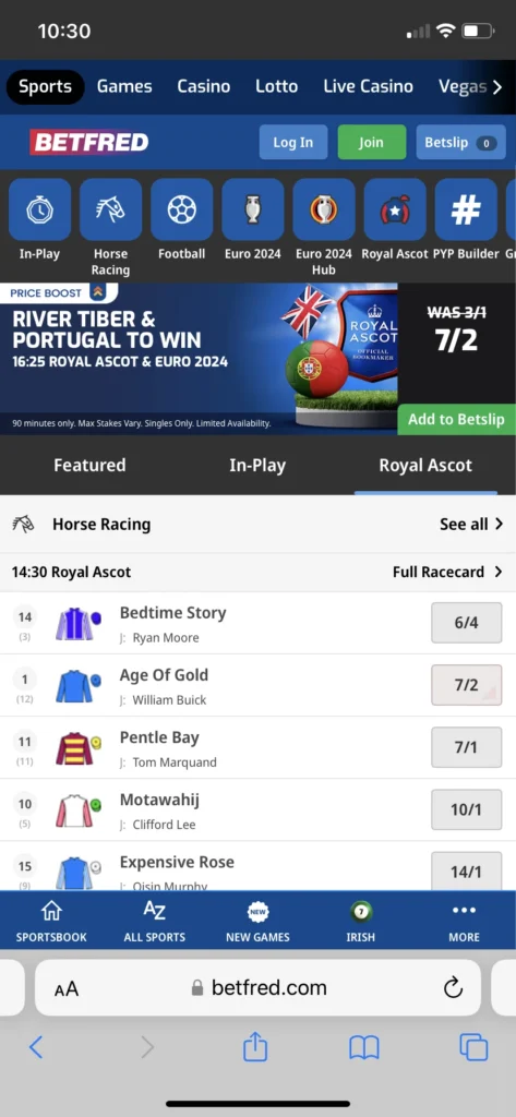 Betfred mobile betting