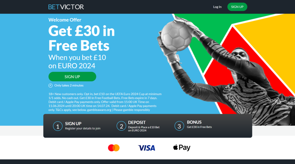 BetVictor free bet