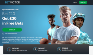 BetVictor free bet