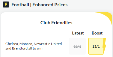 BetVictor odds boost bet of the day