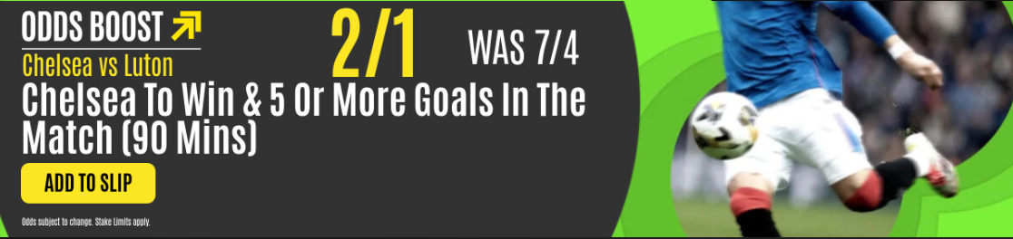 888sport odds boost bet of the day