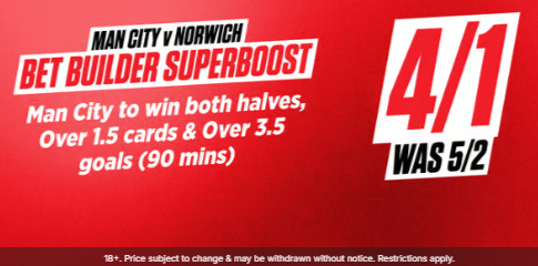 Ladbrokes odds boost bet of the day